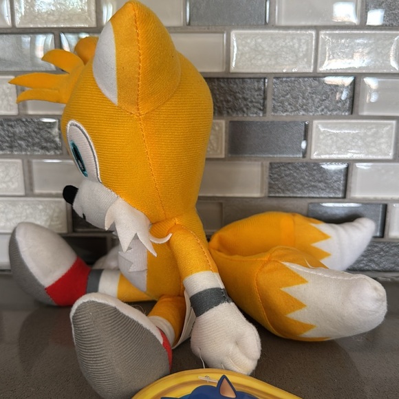 SEGA Sonic The Hedgehog MILES “TAILS” PROWER Plush / Limited Edition / 9” / NEW - Picture 6 of 15